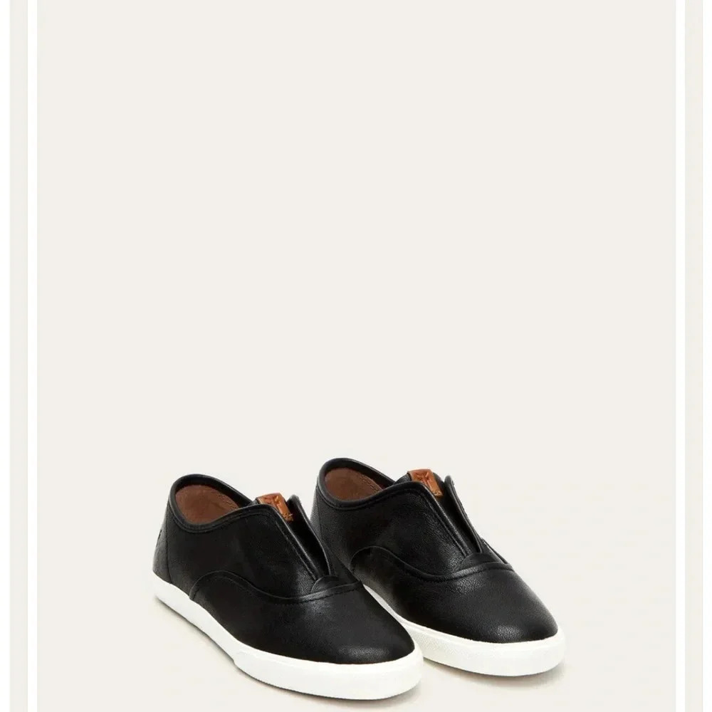 Frye Maya Cvo Leather Slip On Sneakers